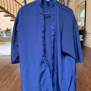 Long Navy American Apparel Kimono